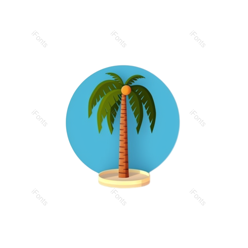 叶子图片,标签元素,节日PNG,插画免抠素材